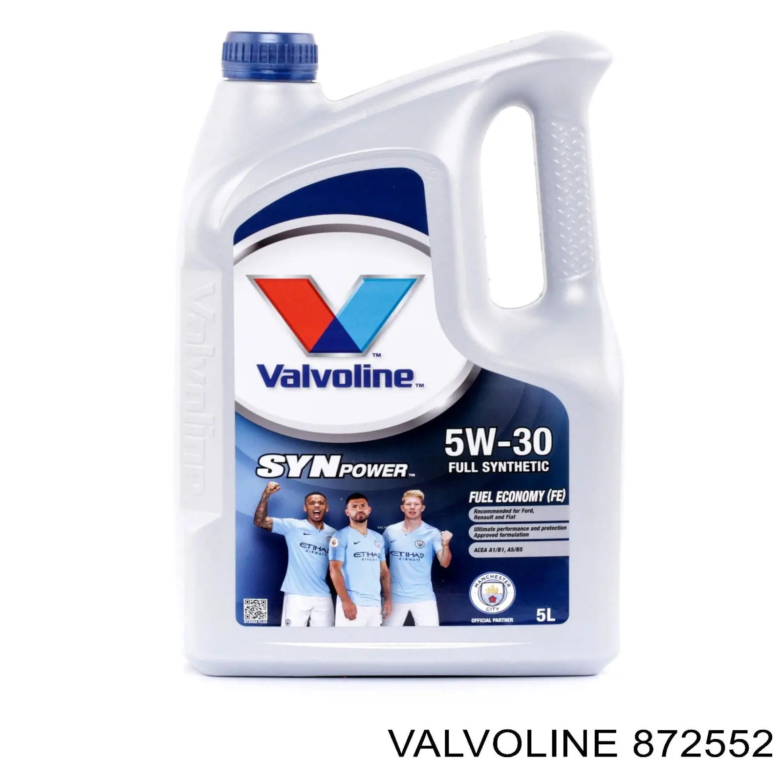Моторное масло Valvoline SynPower FE 5W-30 Синтетическое 5л (872552)