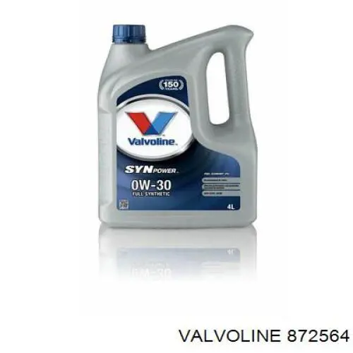 Моторное масло Valvoline SynPower FE 0W-30 Синтетическое 4л (872564)