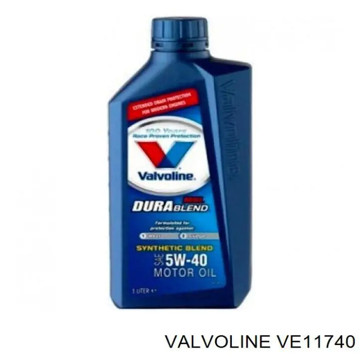 Моторное масло Valvoline DuraBlend MXL 5W-40 Полусинтетическое 1л (VE11740)