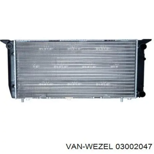 Купить 03002047 VAN Wezel Радиатор водяной