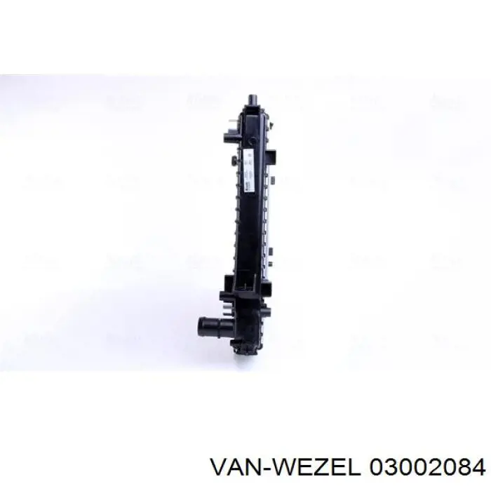 Радиатор охлаждения VAN Wezel 03002084