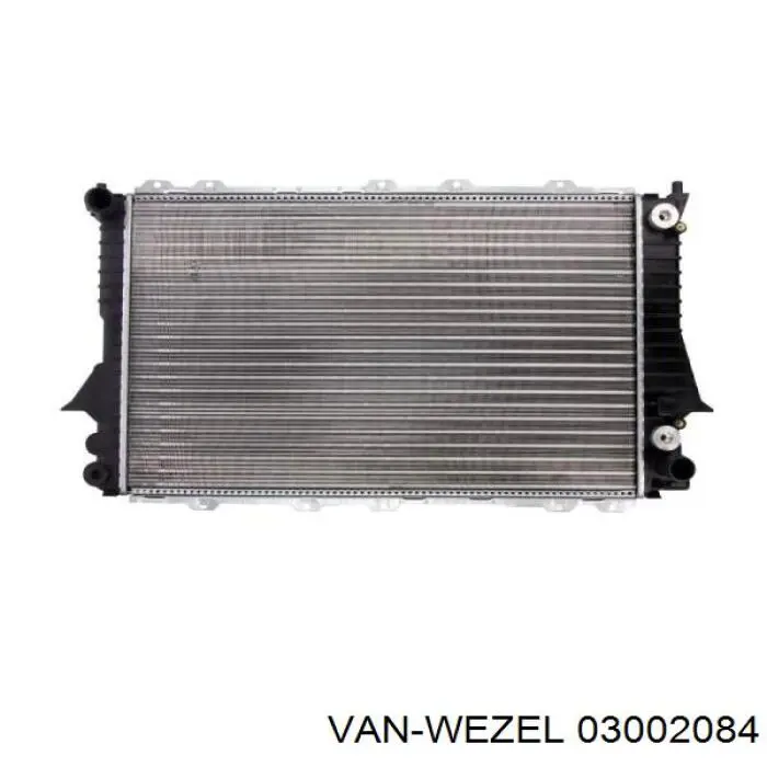 Купить 03002084 VAN Wezel Радиатор водяной