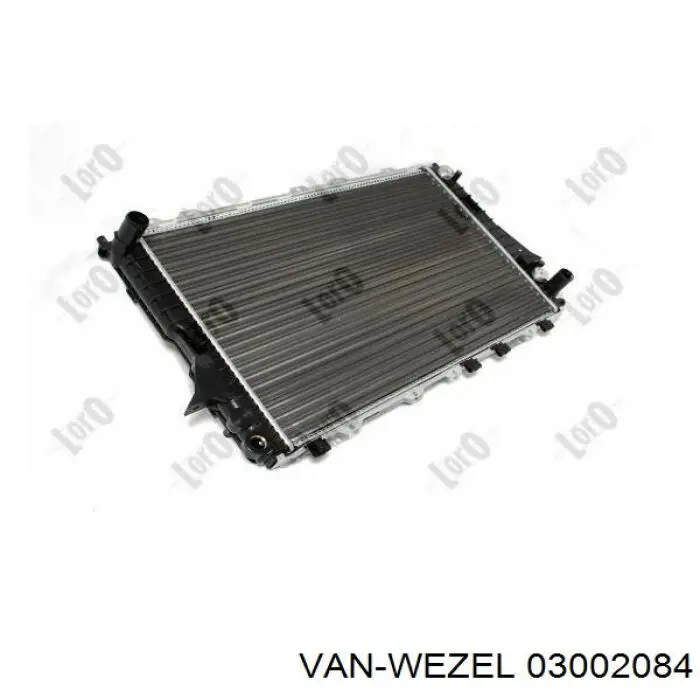 Радиатор 03002084 VAN Wezel