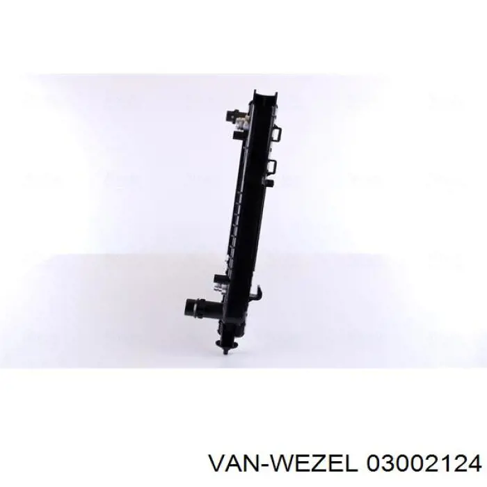 03002124 VAN Wezel Радиатор основной
