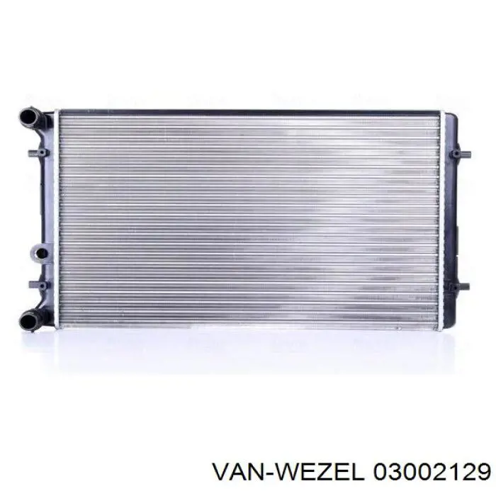 03002129 VAN Wezel радиатор
