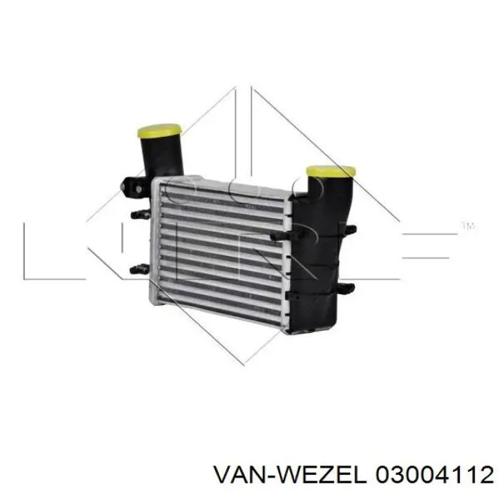 03004112 VAN Wezel Охладитель наддувочного воздуха
