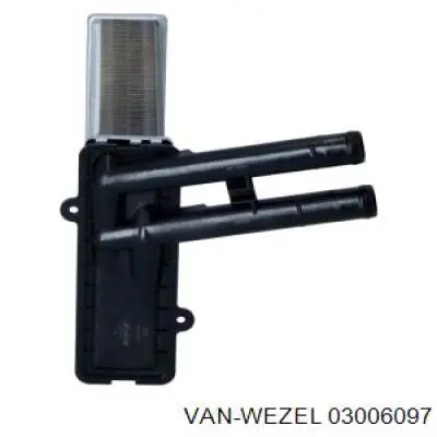 Радиатор печки (отопителя) VAN Wezel 03006097 цена, от 12.67 USD