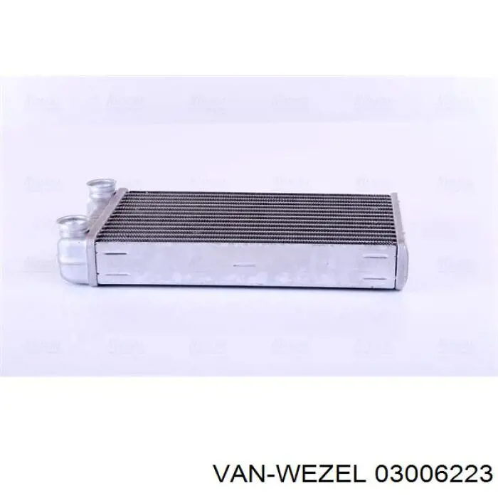 03006223 VAN Wezel радиатор печки