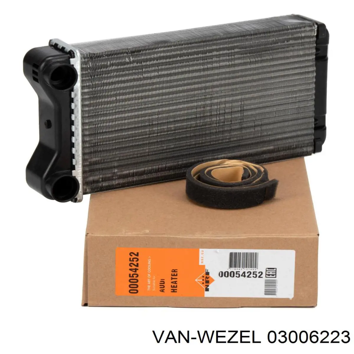 Купить 03006223 VAN Wezel Радиатор печки