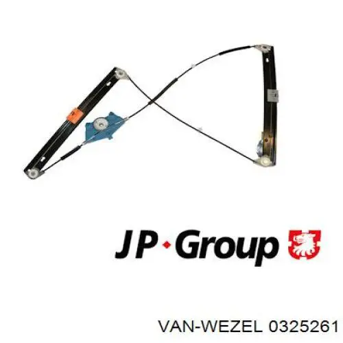 Стеклоподъемник передней левой двери 0325261 VAN Wezel