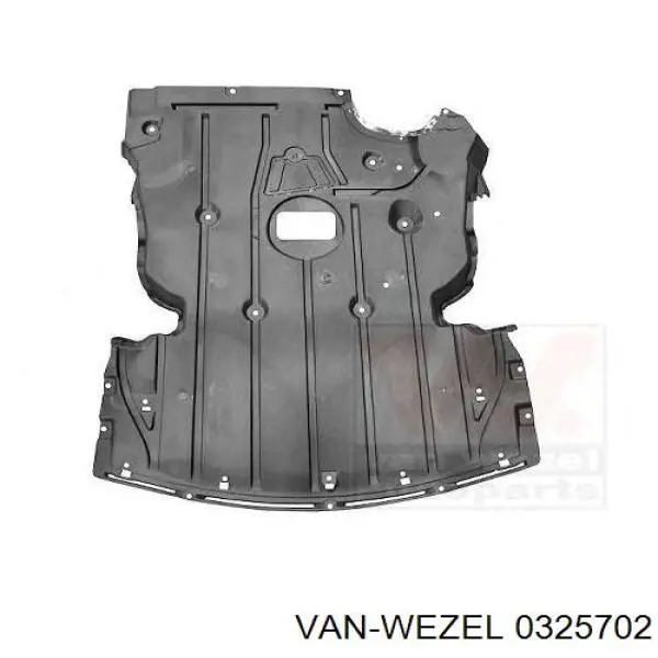 0325702 VAN Wezel защита двигателя задняя