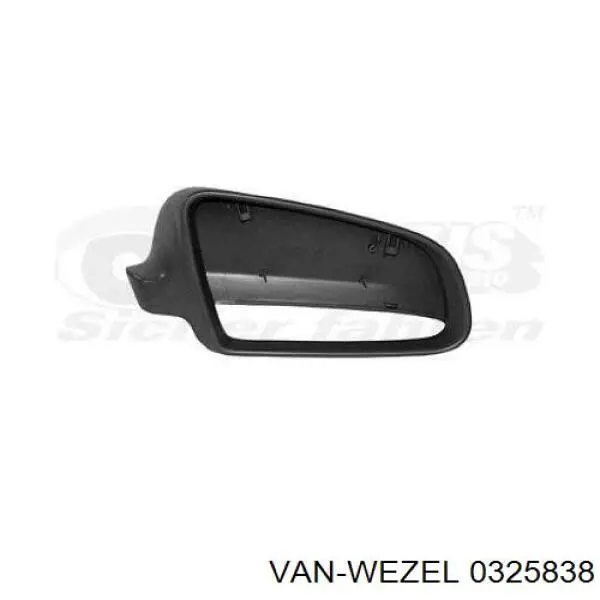 Купить 0325838 VAN Wezel Стекло правого зеркала заднего вида