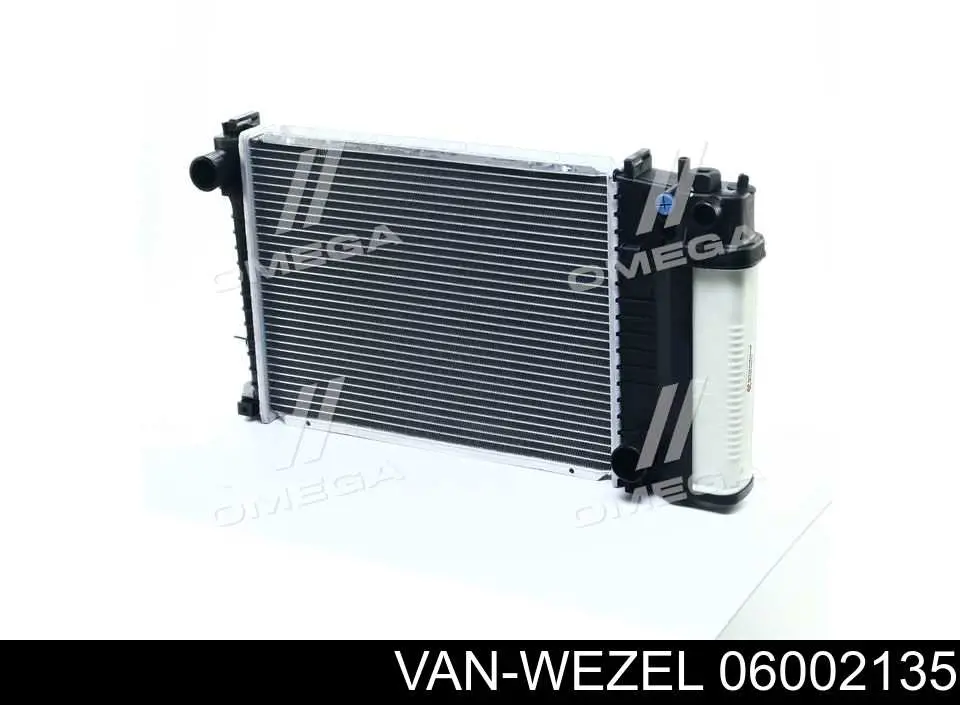 06002135 VAN Wezel радиатор