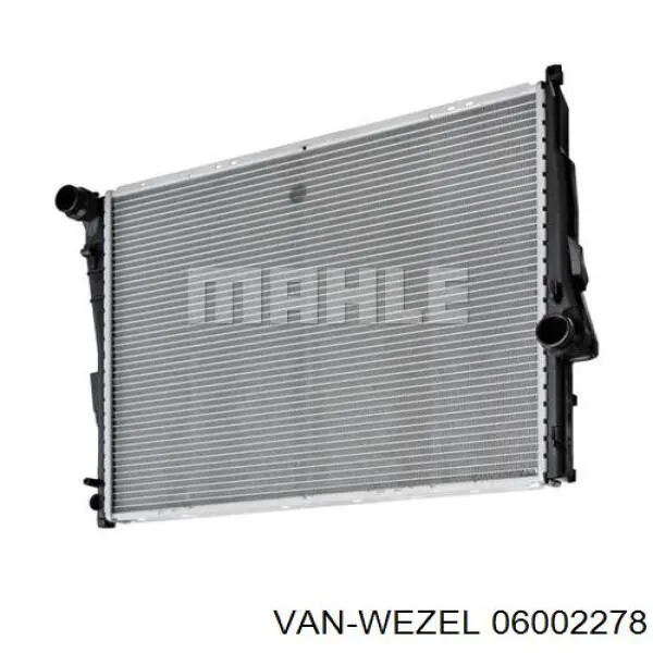 Радиатор 06002278 VAN Wezel