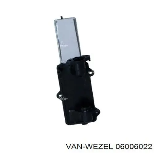 Радиатор печки (отопителя) VAN Wezel 06006022 цена, от 19.01 USD