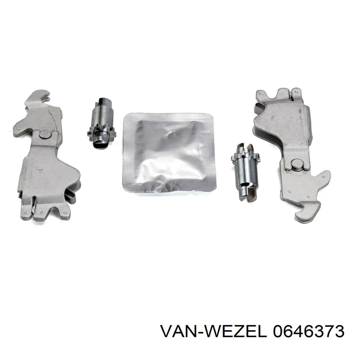 0646373 VAN Wezel Пыльник тормозного диска заднего левый