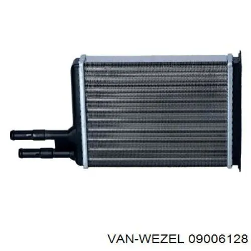 Купить 09006128 VAN Wezel Радиатор печки
