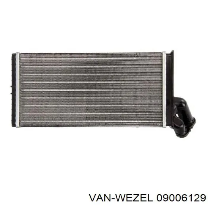 Радиатор печки 09006129 VAN Wezel