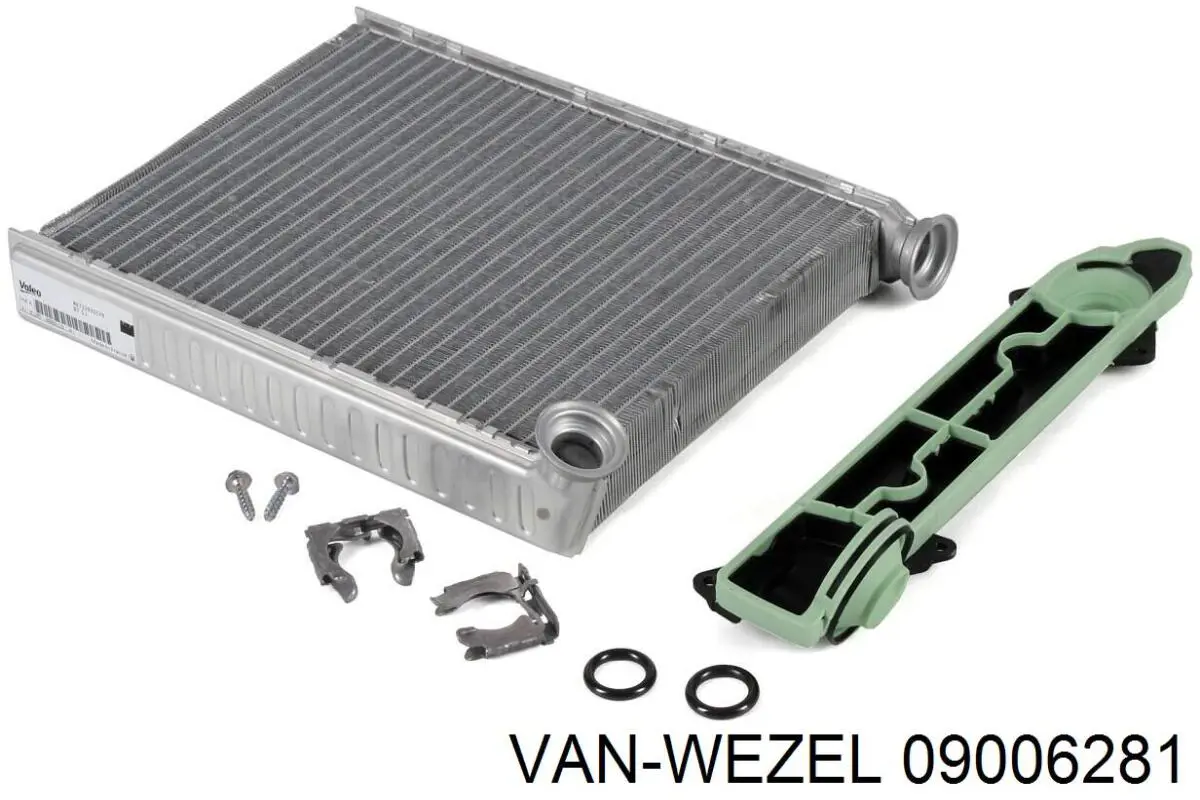 Радиатор отопителя VAN Wezel 09006281