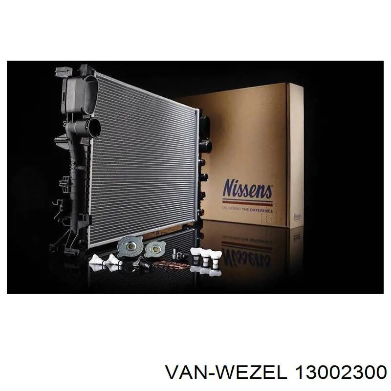Радиатор 13002300 VAN Wezel