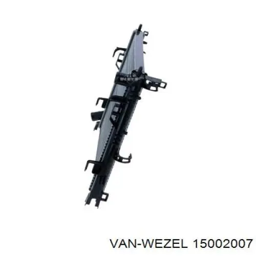 Радиатор 15002007 VAN Wezel