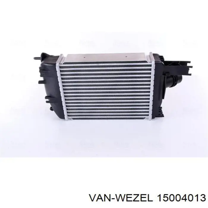 15004013 VAN Wezel radiador de intercooler