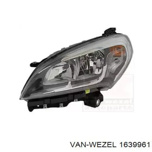 1639961 VAN Wezel luz esquerda