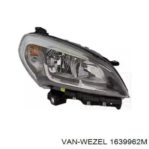 1639962M VAN Wezel luz direita