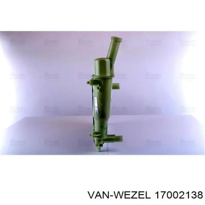 Купить 17002138 VAN Wezel Радиатор водяной