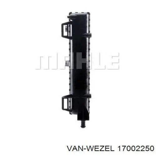 Радиатор 17002250 VAN Wezel