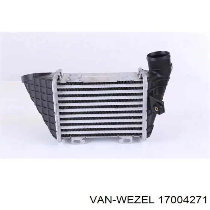 Радиатор интеркуллера VAN Wezel 17004271