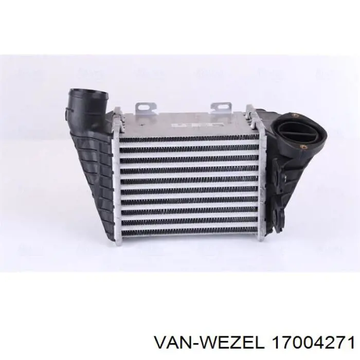 Купить 17004271 VAN Wezel Интеркулер