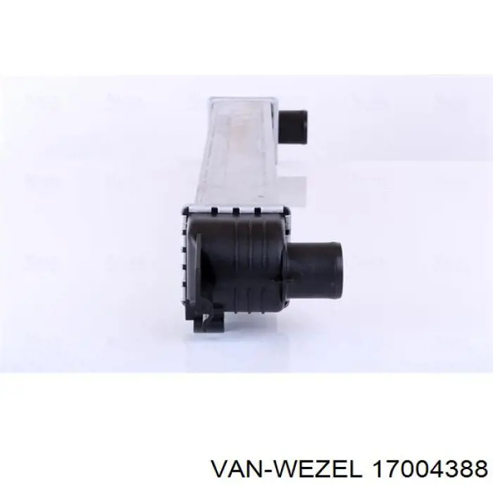 Купить 17004388 VAN Wezel Интеркулер