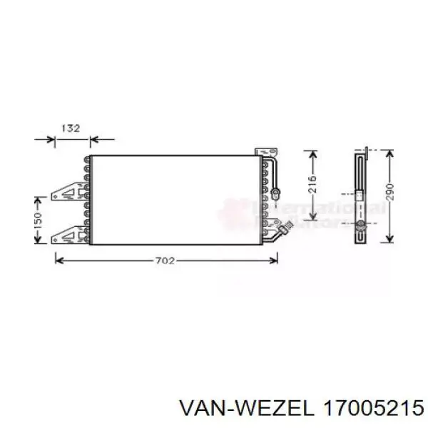 Конденсатор кондиционера Magneti Marelli BC140 цена, от 64.03 USD