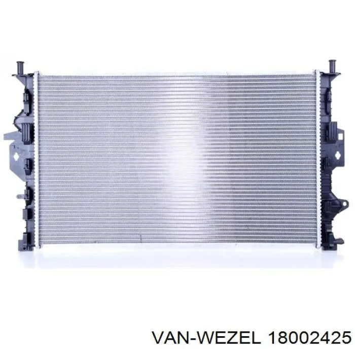 Купить 18002425 VAN Wezel Радиатор водяной