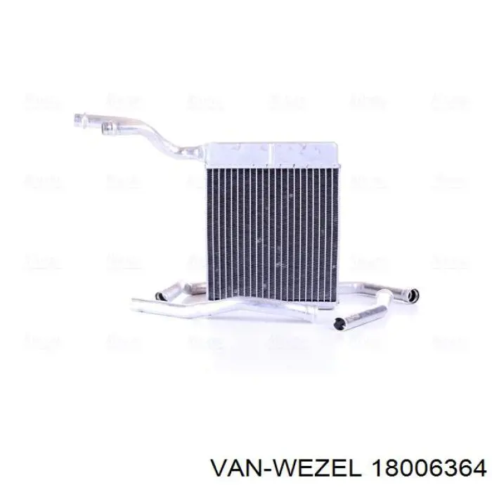 Радиатор печки 18006364 VAN Wezel