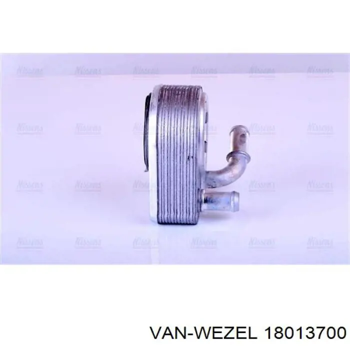 18013700 VAN Wezel радиатор масляный