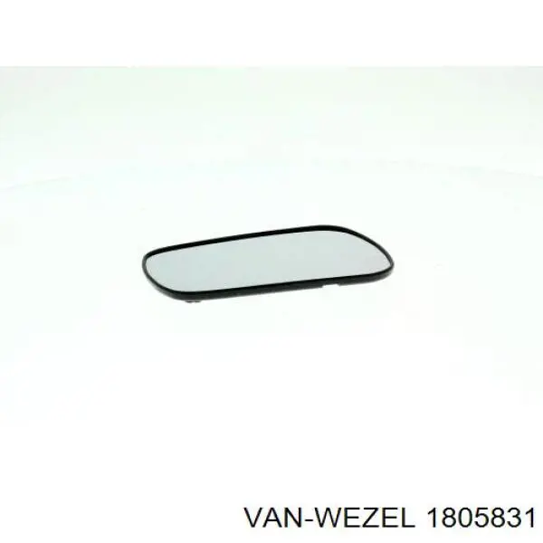 1805831 VAN Wezel зеркальный элемент зеркала заднего вида левого