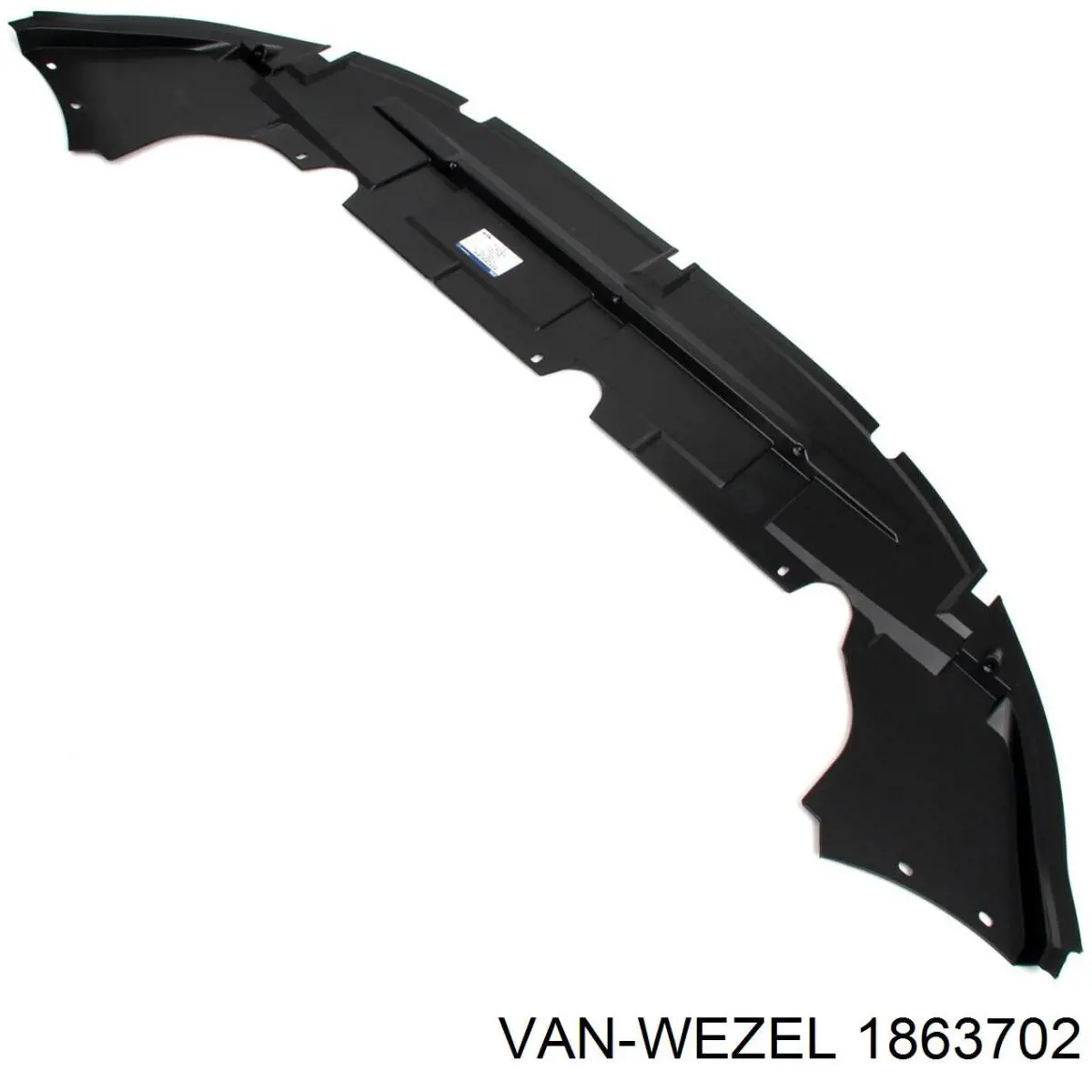 1863702 VAN Wezel защита бампера переднего