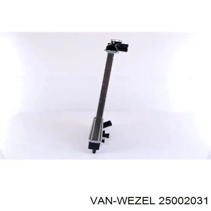Радиатор охлаждения VAN Wezel 25002031