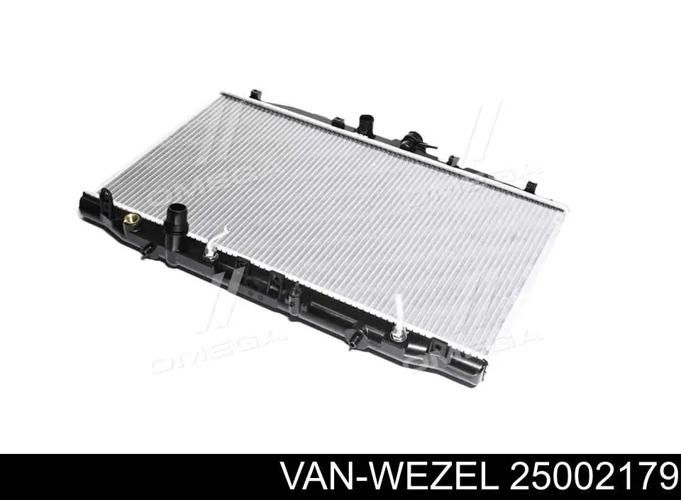 Радиатор 25002179 VAN Wezel