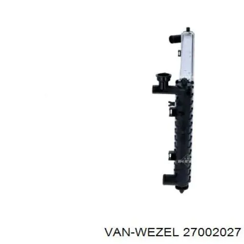 Купить 27002027 VAN Wezel Радиатор водяной