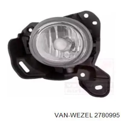 2780995 VAN Wezel luzes de nevoeiro esquerdas