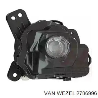 2786996 VAN Wezel luzes de nevoeiro direitas