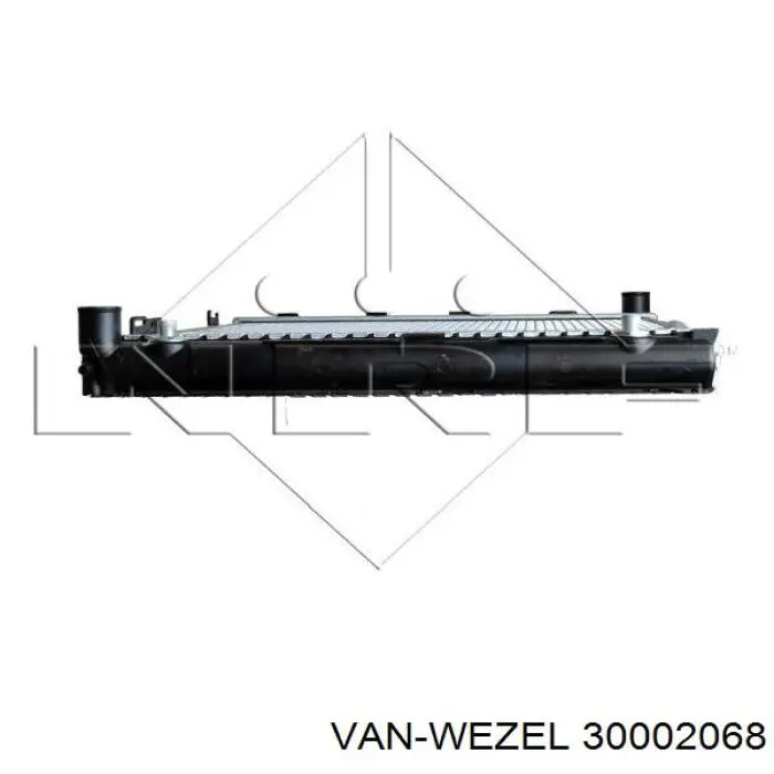 Радиатор 30002068 VAN Wezel