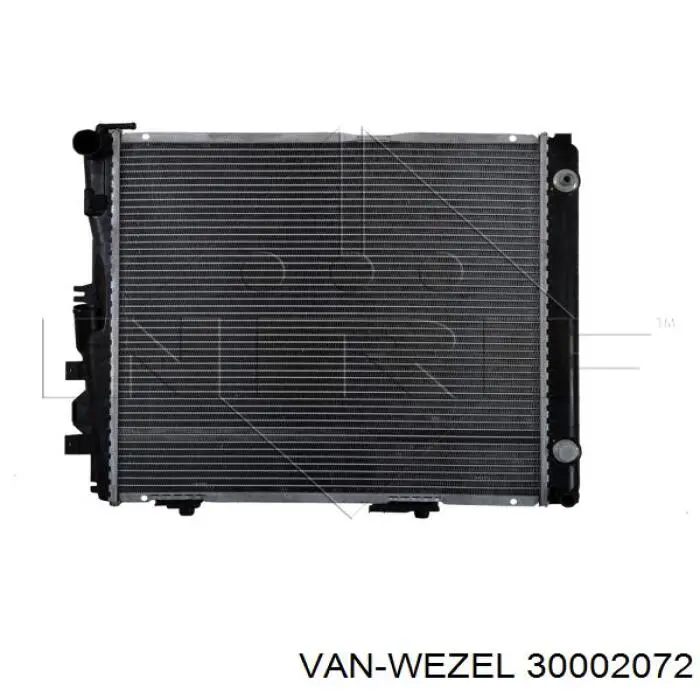 30002072 VAN Wezel радиатор