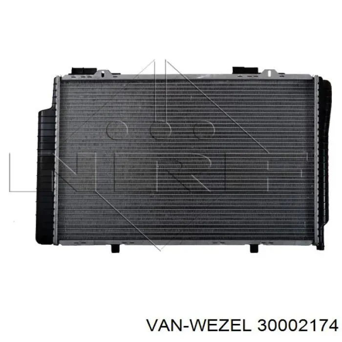 30002174 VAN Wezel радиатор