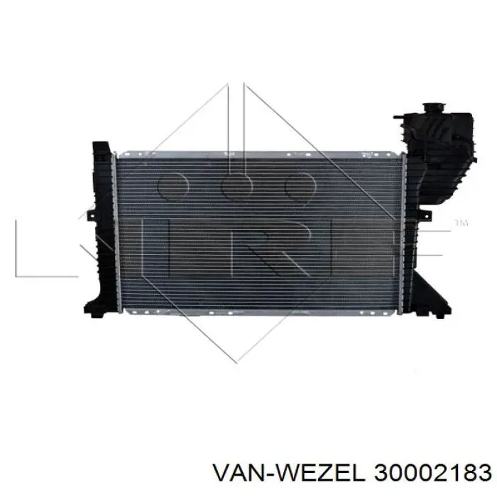 30002183 VAN Wezel радиатор