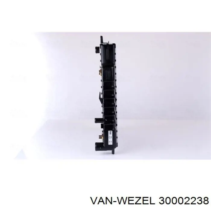 Радиатор 30002238 VAN Wezel