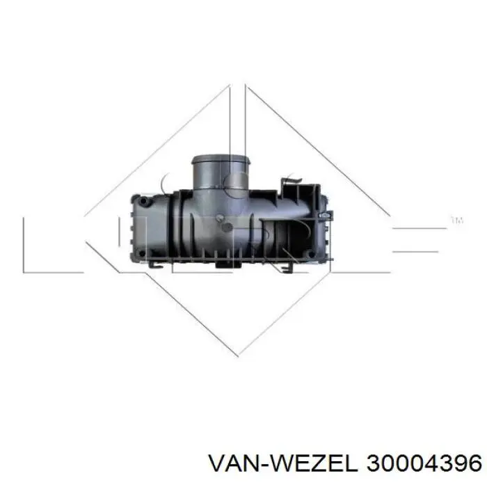 Купить 30004396 VAN Wezel Интеркулер
